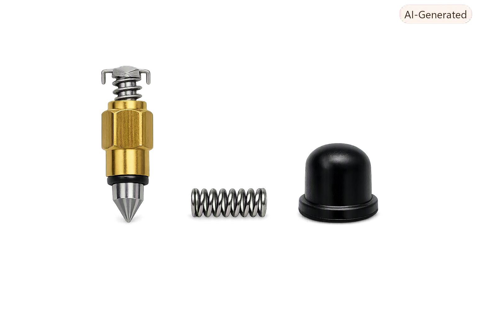 SUZUKI DT 15 NEEDLE VALVE ASSY(W/RUBBER CAP)